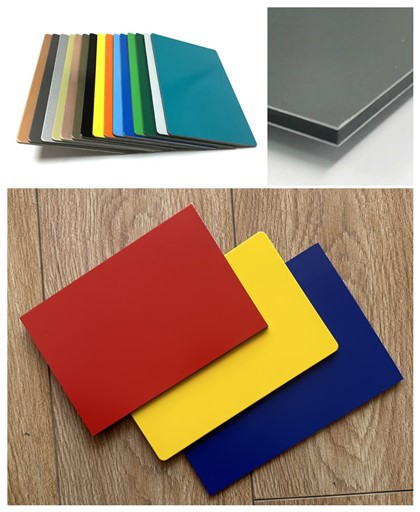 4mm * 0 .21 PVDF ACP Aluminju Kompost Panel mhux imkisser Panel ACM li jiflaħ għan-nar għall-ħajt ta 'barra tal-bini