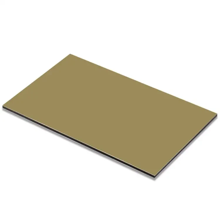 Tleqqija Għolja ikkulurita 3mm 4mm PVDF lest Panel kompost tal-aluminju ACP li jiflaħ għan-nar